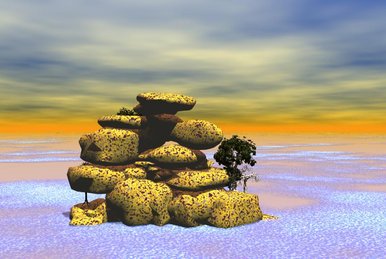 Alien landscape