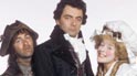 L-R: Baldrick, Blackadder, Mrs Miggins