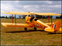 Tiger Moth aircraft
