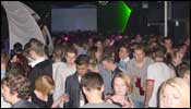The crowd on the dance floor
