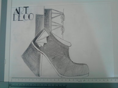 Art Deco Shoe Design