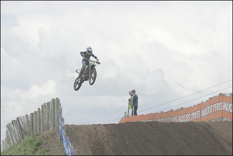 The British Motocross Championships at Low Gelt near Brampton