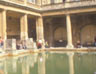 The Roman baths at Bath, built on the site of a sacred spring dedicated to a Celtic deity