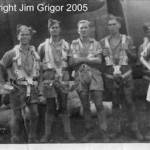 Group of us before boarding the Liberator Bomber