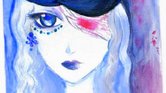 Scarlet and mistyblue...