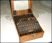 A close up of Jersey's Enigma