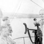 Watching the world go by on the Suez 1945