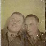 This was me, on the right just out of the POW camp. This was me, on the right just out of the POW camp.