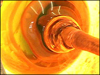 Glass blowing