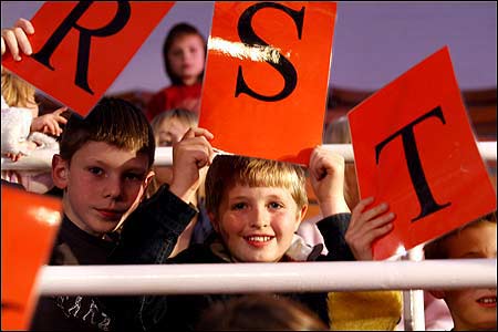 Children in Need images.  Photo: C.Borley