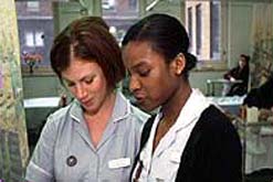 nurses at Guy's Hospital, London