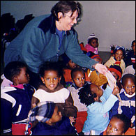 street kids in South Africa in 2004