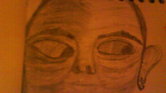 Old woman's face...