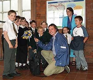 Simon Ford and children