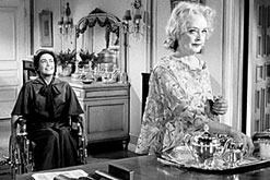 Joan Crawford and Bette Davis in 'Whatever Happened to baby Jane' courtesy of Warner Bros
