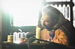 Saint Patrick writing
