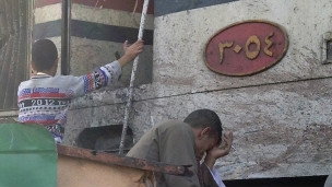 مصر ریل بس حادثہ