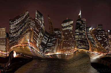 Rock 'n' Roll - New York skyline