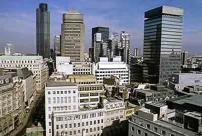 City of London skyline