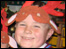 A pupil from St Wilfrid's Primary School