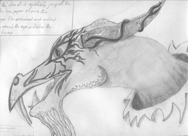 Tribal dragon