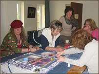 Sewing party, Beyton