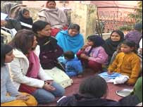 Harjeet leading a workshop in India