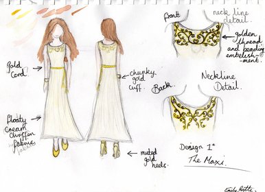 Design one for fashion comp.