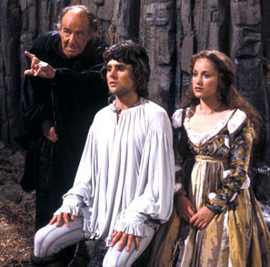 Prospero, Ferdinand and Miranda