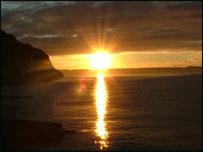 Charlestown at sunrise