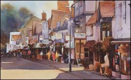 Painting by Gez Cox 
