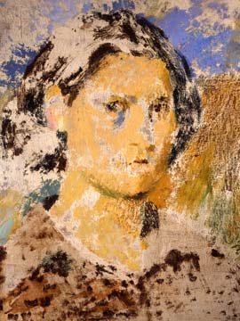 Self Portrait 1943 Oil on canvas 53.3 x 45.7com © With kind permission of the Eardley Estate © With kind permission of the Eardley Estate
