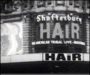 The musical 'Hair' opens in London in 1968 