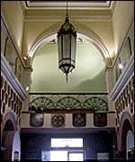 The entrance hall in the Galleries of Justice.