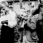 Brian Hewitt aged six at HMS Flowerdown