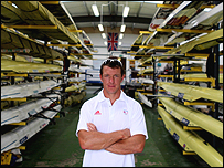 Steve Williams at his rowing club