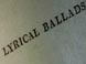 Lyrical Ballads