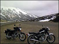 Ben Jackson's Motorbike Challenge - 16 April 2008