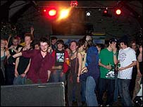 Crowd at the Bridgwater Reggae Sound System