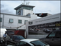 Donington control tower