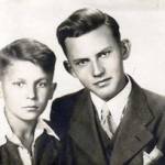 Young chap on right was employed with us in sawmill.