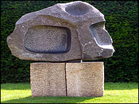 Sculpture by Isamu Noguchi
