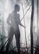 Reconstruction of a Homo sapiens hunter