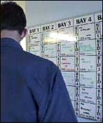 Nick in front of a white board