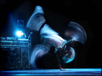 Contemporary dancer