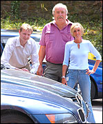 Alec with James Watts and Kirstin Neilson-Hunter