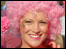 Runnner in pink wig