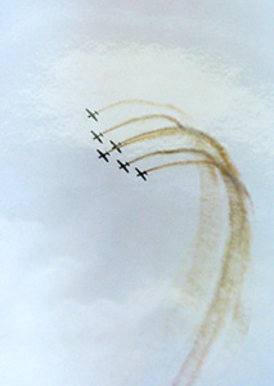 Plane Formation Trails