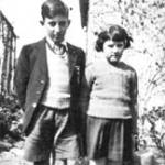 Beryl and her brother Robin, evacuees to Somerset