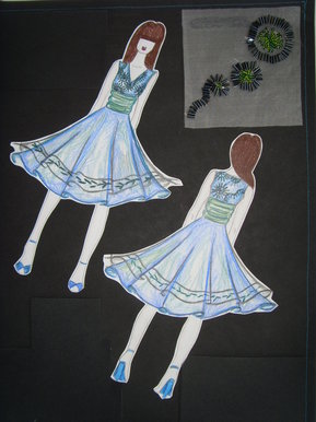 My dress design inspired by Mexico